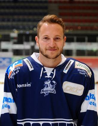 Iserlohn Germany 03 08 2018 DEL Team photo and player portraits Iserlohn Roosters Marko Friedrich Iserlohn DeFodi521