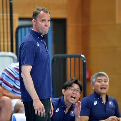 Handball Men Season 2018 19 Mini Turniner in the MBS Arena Japan 1 VfL Potsdam Head Coach Dagur Sigurdsson Japan 03 08 18 Copyright: xMichaelxHundtx xMatthiasxKochx