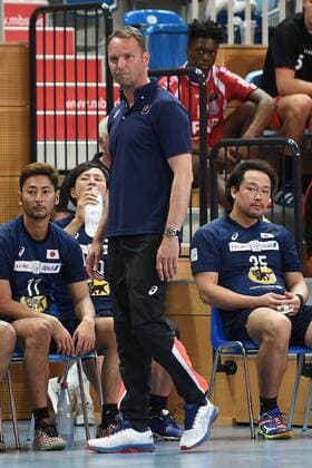 Handball Men Season 2018 19 Mini Turniner in the MBS Arena Füchse Berlin Japan Head Coach Dagur Sigurdsson Japan 03 08 18 Copyright: xMichaelxHundtx xMatthiasxKochx