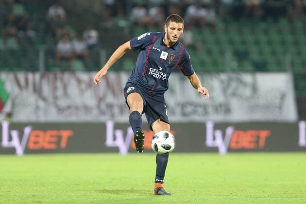 SOSNOWIEC 03.08.2018 PILKA NOZNA EKSTRAKLASA POLISH FOOTBALL LEAGUE ZAGLEBIE SOSNOWIEC - POGON SZCZECIN NZ. LASHA DVALI (POGON SZCZECIN) FOT. MICHAL CHWIEDUK FOKUSMEDIA NEWSPIX.PL --- Newspix.pl  180803CHW055