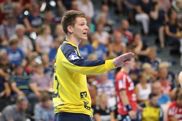 17 Jacob Cement Cup Handball Test match 03 08 18 Torbjoern Bergerud SC Flensburg Handewitt 30 xmmkx