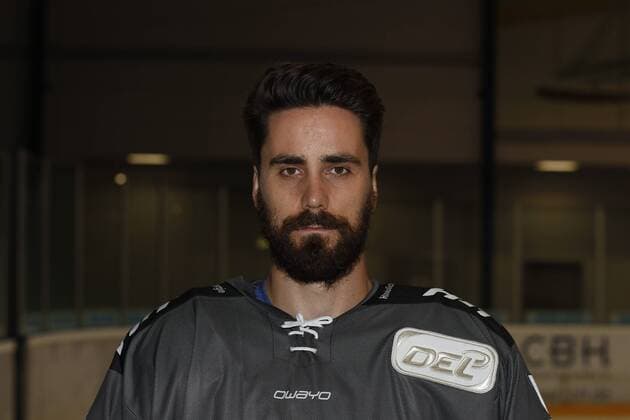 official team photo of the Koelner Haie 04 08 2018 Morgan Ellis Koelner Haie 5 official team photo Portrait of the Koelner Haie on 04 08 2018 in the training hall K2 in Koeln Germany xadx