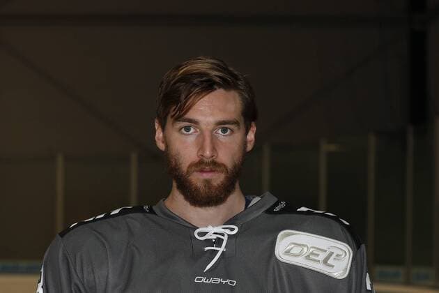 official team photo of the Koelner Haie 04 08 2018 Austin Madaisky Koelner Haie 23 official team photo Portrait of the Koelner Haie on 04 08 2018 in the training hall K2 in Koeln Germany xadx