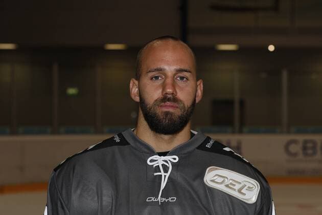official team photo of the Koelner Haie 04 08 2018 Felix Schütz Koelner Haie 55 official team photo Portrait of the Koelner Haie on 04 08 2018 in the training hall K2 in Koeln Germany xadx
