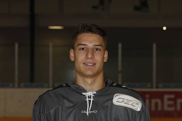 official team photo of the Koelner Haie 04 08 2018 Robin Palka Koelner Haie 20 official team photo Portrait of the Koelner Haie on 04 08 2018 in the training hall K2 in Koeln Germany xadx