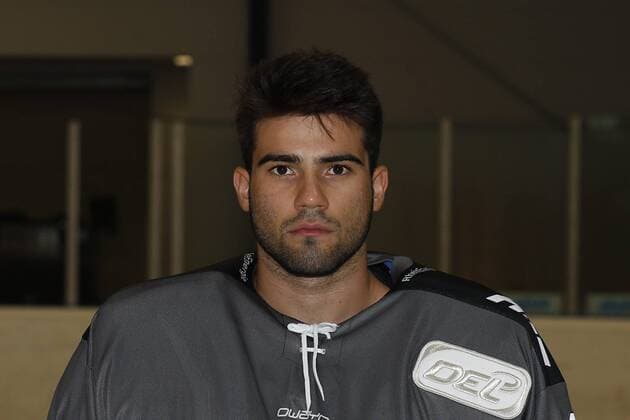 official team photo of the Koelner Haie 04 08 2018 Hannibal Weitzmann Koelner Haie 67 official team photo Portrait of the Koelner Haie on 04 08 2018 in the training hall K2 in Koeln Germany xadx