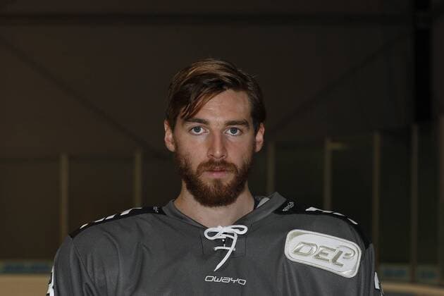 official team photo of the Koelner Haie 04 08 2018 Austin Madaisky Koelner Haie 23 official team photo Portrait of the Koelner Haie on 04 08 2018 in the training hall K2 in Koeln Germany xadx