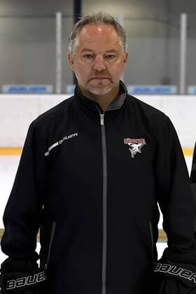 Ice Hockey DEL team photo and player portraits Kölner Haie Koelns Co coach Thomas Brandl wd