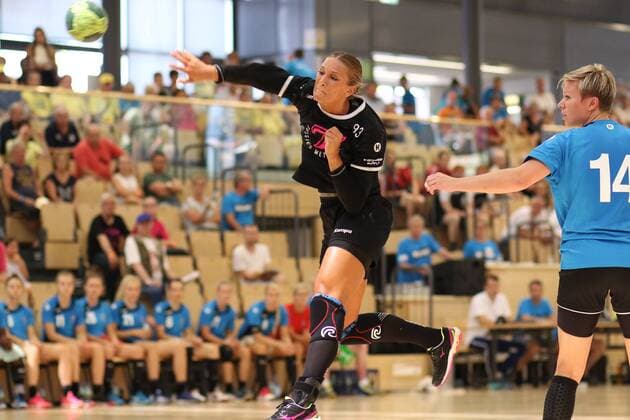 Goal Throw by Julia Behnke Metzingen Wittlich Handball Cup Handball 04 08 2018 Wittlich Handball Cup Handball 04 08 2018 Wittlich Copyright: xEIBNER RenexWeissx EP_RWS