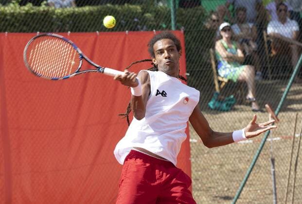 Tennis Bundesliga Rot Weiss Cologne Kurhaus Aachen Koeln Germany Date 05 08 2018 Dustin Brown RW Cologne