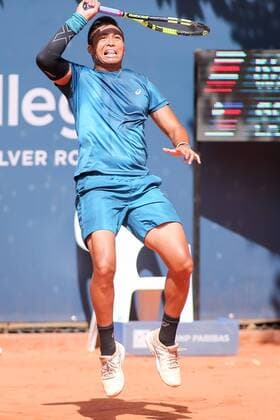 Gdynia, 05.08.2018 Miedzynarodowy Turniej Tenisowy Sopot Open. Final gry podwojnej. Gdynia. Polska, International Tenis ATP Tennis Herren Challenger Sopot Open. Doubles final. Gdynia. Poland, NZ:Ruben Gonzales (PHI) Fot. Tomasz Zasinski 058sport.pl NEWSPIX.PL --- Newspix.pl  20180805_IMG_3299_048_ZAS