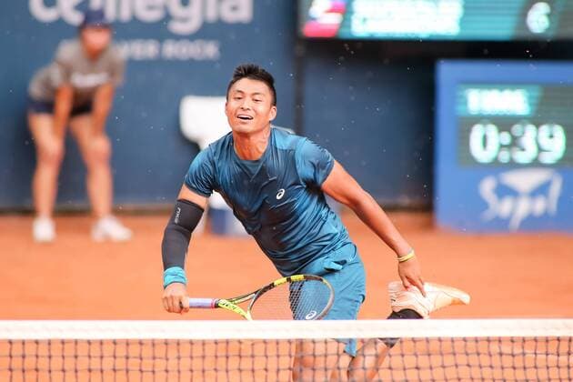 Gdynia, 05.08.2018 Miedzynarodowy Turniej Tenisowy Sopot Open. Final gry podwojnej. Gdynia. Polska, International Tenis ATP Tennis Herren Challenger Sopot Open. Doubles final. Gdynia. Poland, NZ:Ruben Gonzales (PHI) Fot. Tomasz Zasinski 058sport.pl NEWSPIX.PL --- Newspix.pl  20180805_IMG_3448_363_ZAS