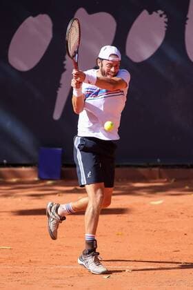 Gdynia, 05.08.2018 Miedzynarodowy Turniej Tenisowy Sopot Open. Final gry pojedynczej. Gdynia. Polska, International Tenis ATP Tennis Herren Challenger Sopot Open. Singles final. Gdynia. Poland, NZ:Paolo Lorenzi (ITA) Fot. Tomasz Zasinski 058sport.pl NEWSPIX.PL --- Newspix.pl  20180805_IMG_3853_296_ZAS
