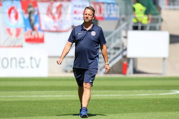 Christian Britscho Manager Wuppertaler SV Soccer Regional League West Rot Weiss Essen vs Wuppertaler SV Essen 05 08 2018 Soccer Regional League West Rot Weiss Essen vs Wuppertaler SV Essen Copyright: xEIBNER MarkxBohlax EP_MBA