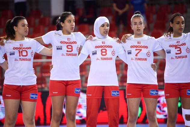 Sport Bilder des Tages 2018.08.07 Kielce Pilka reczna Mlodziezowe Mistrzostwa Swiata w Pilce Recznej Kobiet do lat 18 Korea Poludniowa - Tunezja N z Foto Lukasz Laskowski PressFocus 2018.08.07 Kielce Handball IHF Youth U18 Womens World Championship WM Weltmeisterschaft 2018 South Korea - Tunisia Credit: Lukasz Laskowski PressFocus NEWSPIX.PL --- Newspix.pl france out!  20180807LUK_095