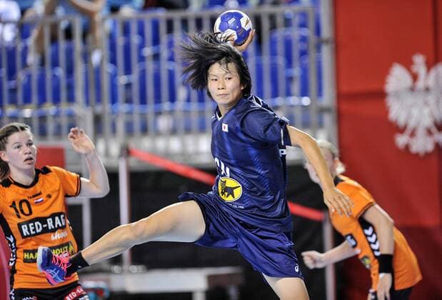 2018.08.07 Kielce Pilka reczna Mlodziezowe Mistrzostwa Swiata w Pilce Recznej Kobiet do lat 18 Japonia - Holandia N z Foto Rafal Rusek PressFocus 2018.08.07 Kielce Handball IHF Youth U18 Womens World Championship WM Weltmeisterschaft 2018 Japan - Netherlands Credit: Rafal Rusek PressFocus NEWSPIX.PL --- Newspix.pl france out!  20180807PF_RR252