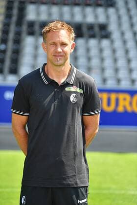 Lars Vossler SC Freiburg 1 Bundesliga Portraettermin 2018 2019 1 Bundesliga 2018 2019 Portraettermin SC Freiburg Freiburg Copyright: xEIBNER SvenxLaeglerx EP_SLR