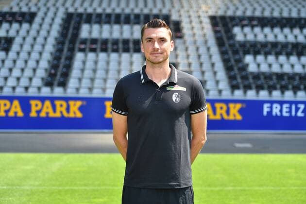 Daniel Wolf SC Freiburg 1 Bundesliga Portraettermin 2018 2019 1 Bundesliga 2018 2019 Portraettermin SC Freiburg Freiburg Copyright: xEIBNER SvenxLaeglerx EP_SLR