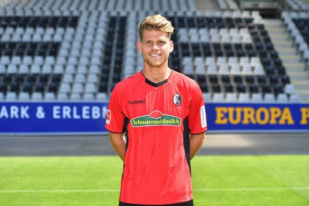 Florian Niederlechner SC Freiburg 1 Bundesliga Portraettermin 2018 2019 1 Bundesliga 2018 2019 Portraettermin SC Freiburg Freiburg Copyright: xEIBNER SvenxLaeglerx EP_SLR