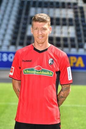 Mike Frantz SC Freiburg 1 Bundesliga Portraettermin 2018 2019 1 Bundesliga 2018 2019 Portraettermin SC Freiburg Freiburg Copyright: xEIBNER SvenxLaeglerx EP_SLR