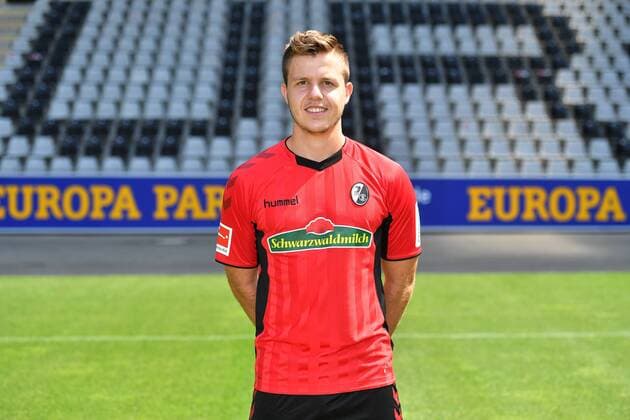 Patrick Kammerbauer SC Freiburg 1 Bundesliga Portraettermin 2018 2019 1 Bundesliga 2018 2019 Portraettermin SC Freiburg Freiburg Copyright: xEIBNER SvenxLaeglerx EP_SLR