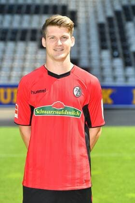 Lukas Kuebler SC Freiburg 1 Bundesliga Portraettermin 2018 2019 1 Bundesliga 2018 2019 Portraettermin SC Freiburg Freiburg Copyright: xEIBNER SvenxLaeglerx EP_SLR