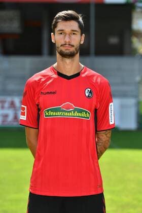 Tim Kleindienst SC Freiburg 1 Bundesliga Portraettermin 2018 2019 1 Bundesliga 2018 2019 Portraettermin SC Freiburg Freiburg Copyright: xEIBNER SvenxLaeglerx EP_SLR