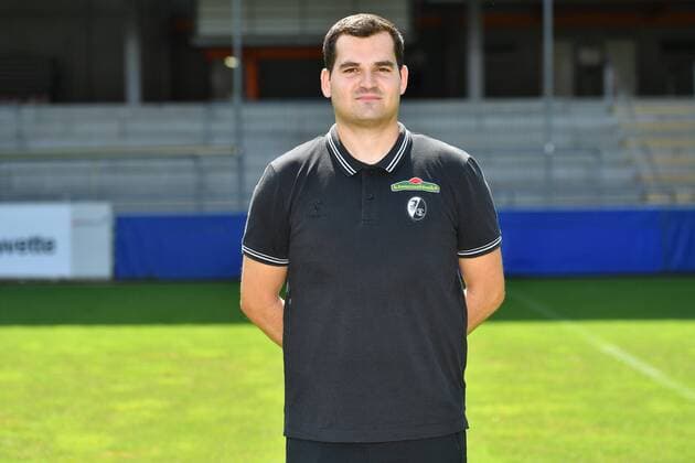 Max Beckmann SC Freiburg 1 Bundesliga Portraettermin 2018 2019 1 Bundesliga 2018 2019 Portraettermin SC Freiburg Freiburg Copyright: xEIBNER SvenxLaeglerx EP_SLR
