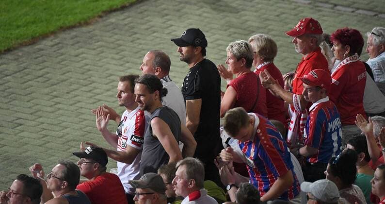 Soccer Men Season 2018 2019 3 League 3 Gameday FC Energie Cottbus SpVgg Unterhaching Coach Claus Dieter Wollitz Energie Cottbus had to go to the stands 08 08 2018 Copyright: xMatthiasxKochx