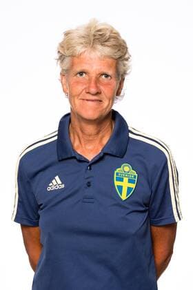 180808 Pia Sundhage The federation of the F15 03 national team poses for a portrait on 8 August 2018 in Stockholm  Copyright: ANDREASxSANDSTRÖM BB180808ZF003