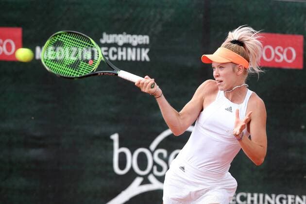 Katharina Hobgraski GER 21 Boso Ladies Open Tennis ITF Eighth finals 2018 09 08 2018 21 Boso Ladies Open Tennis ITF Eighth finals 2018 09 08 2018 Hechingen Copyright: xLangerx xEibner-Pressefotox EP_HLR