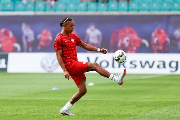 09 08 2018 xtgx Football Europe League 3 Qualifying Round RB Leipzig CS Universitatea Craiova emspor v Yussuf Poulsen Leipzig 9 Leipzig