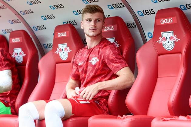 09 08 2018 xtgx Soccer Europa League 3 Qualifying Round RB Leipzig CS Universitatea Craiova emspor v l Timo Werner Leipzig 11 as substitute Leipzig