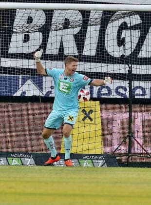 SOCCER - UEFA EL quali, Sturm vs Larnaca GRAZ,AUSTRIA,09.AUG.18 - SOCCER - UEFA Europa League qualification, SK Sturm Graz vs AEK Larnaca. Image shows Joerg Siebenhandl (Sturm). GEPAxpictures xHansxOberlaender