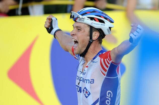 2018.08.09 Zakopane Kolarstwo , 75. Tour de Pologne UCI World Tour 75. Tour de Pologne - etap VI - Zakopane - Bukovina Resort N z Georg Preidler - zwyciezca - na mecie 6. etapu Foto Krzysztof Porebski PressFocus NEWSPIX.PL 2018.08.09 Zakopane Cycling , 75. Tour de Pologne UCI World Tour 75. Tour de Pologne - Stage 6 - Zakopane - Bukovina Resort Georg Preidler - zwyciezca - na mecie 6. etapu Credit: Krzysztof Porebski PressFocus --- Newspix.pl  20180809PF_KP053