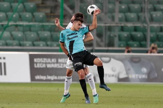 09.08.2018 Warszawa Pilka nozna Liga Europy UEFA, trzecia runda eliminacyjna, pierwszy mecz Legia Warszawa - F91 Dudelange N z Danel Sinani Foto Adam Starszynski PressFocus NEWSPIX.PL 09.08.2018 Warsaw Football UEFA Europa League, third qualification round, first leg Legia Warszawa - F91 Dudelange Danel Sinani Credit Adam Starszynski PressFocus --- Newspix.pl  20180809PF_AS016