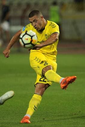 09.08.2018 Belgrade(Serbia) FK Spartak Subotica-Brondby IF Europa League 3rd leg qualifiiers men s football Josip Radosevic Brondby IF : 