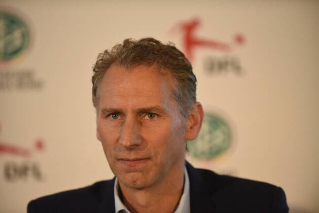 10 08 2018 GER Season 2018 2019 DFB German Football Association Press Conference Video Assistant DFL German Football League is Ansgar Schwenken