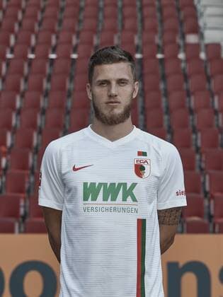 Jeffrey Gouweleeuw FC Augsburg 1907 1 BL Portrait Date 2018 2019