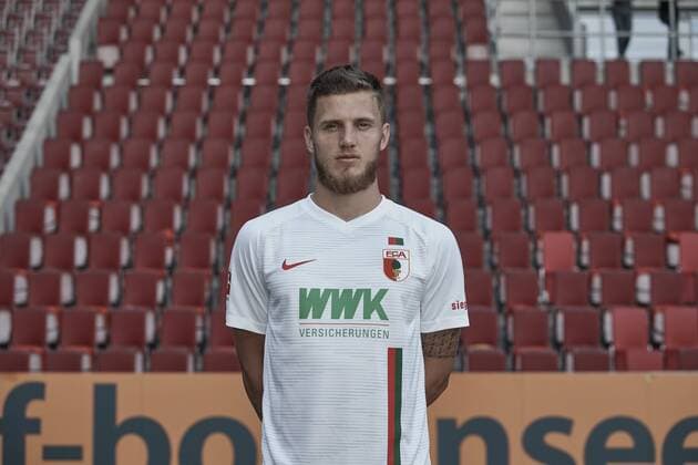 Jeffrey Gouweleeuw FC Augsburg 1907 1 BL Portrait Date 2018 2019
