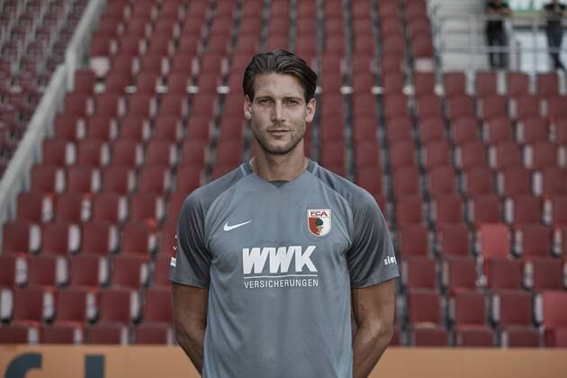 Fabian Giefer FC Augsburg 1907 1 BL Portrait date 2018 2019