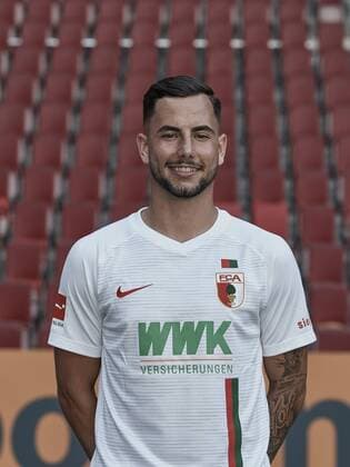 Marco Richter FC Augsburg 1907 1 BL Portrait date 2018 2019