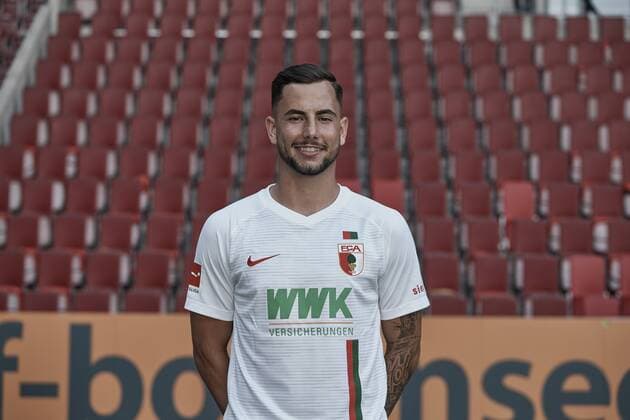 Marco Richter FC Augsburg 1907 1 BL Portrait date 2018 2019
