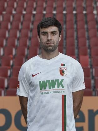 Jan Moravek FC Augsburg 1907 1 BL Portrait Date 2018 2019