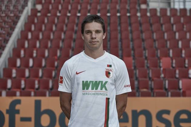Raphael Framberger FC Augsburg 1907 1 BL Portrait Date 2018 2019