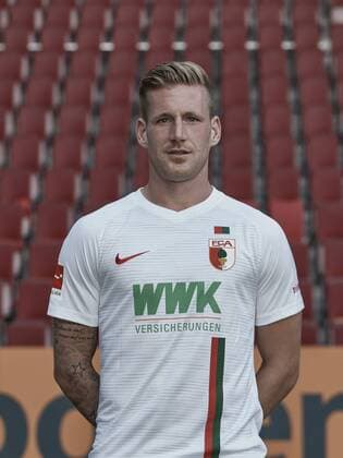 Andre Hahn FC Augsburg 1907 1 BL Portrait date 2018 2019