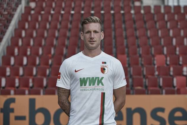 Andre Hahn FC Augsburg 1907 1 BL Portrait date 2018 2019