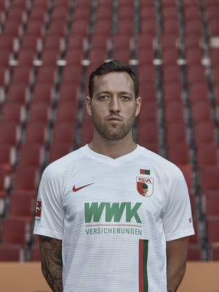 Julian Schieber FC Augsburg 1907 1 BL Portrait date 2018 2019