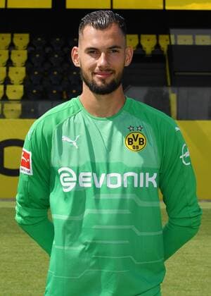 Eric Oelschlägel Borussia Dortmund 1 BL Portrait date 2018 2019 Team2