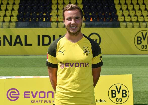 Mario Götze Borussia Dortmund 1 BL Portrait Date 2018 2019 Team2